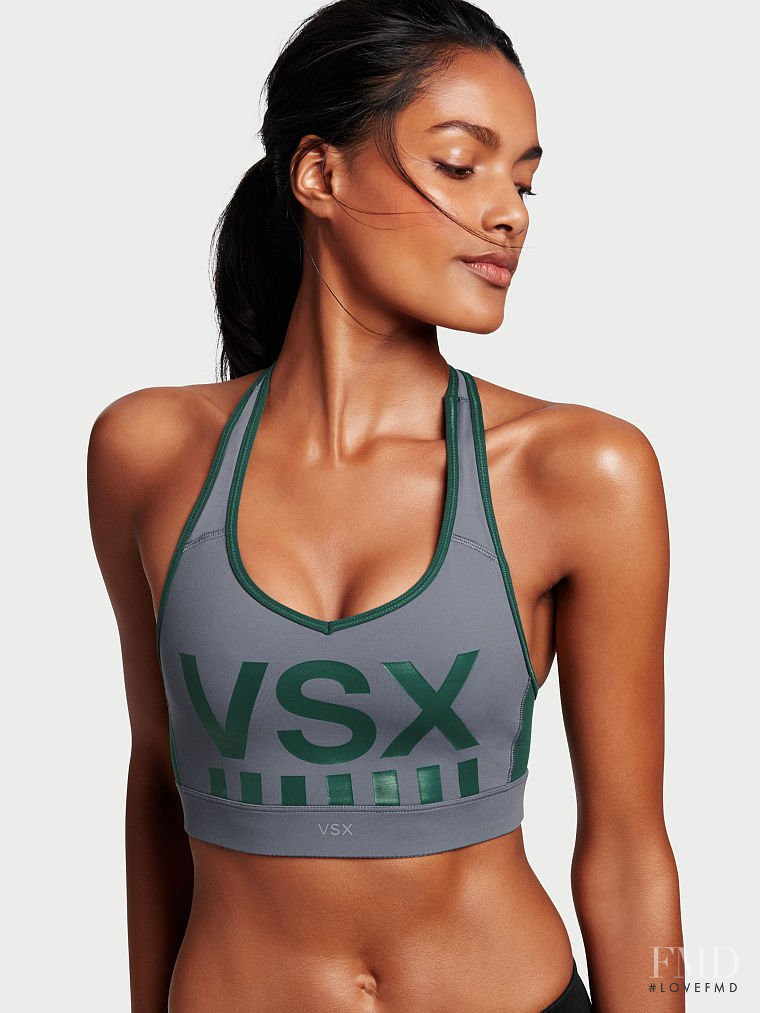 Nadia Araujo featured in  the Victoria\'s Secret VSX catalogue for Spring/Summer 2015