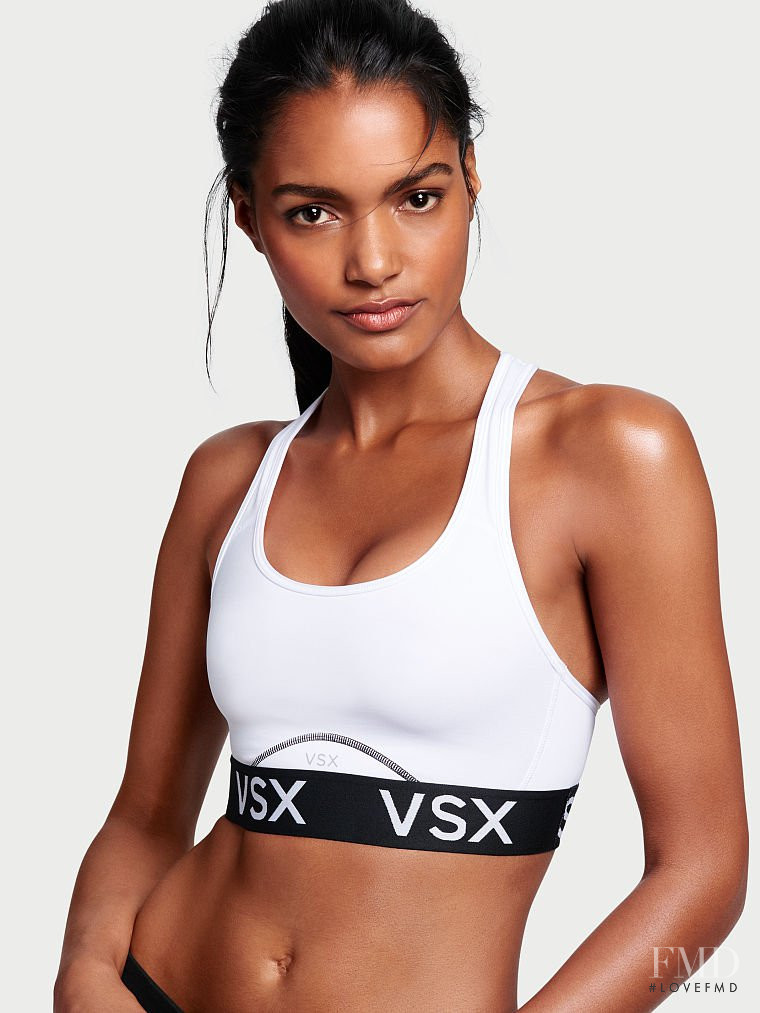 Nadia Araujo featured in  the Victoria\'s Secret VSX catalogue for Spring/Summer 2015