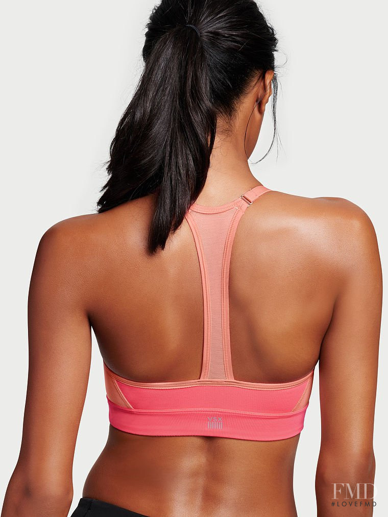 Nadia Araujo featured in  the Victoria\'s Secret VSX catalogue for Spring/Summer 2015