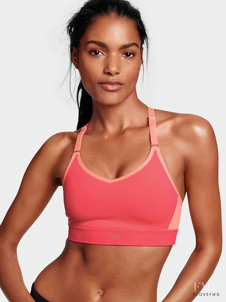 Nadia Araujo featured in  the Victoria\'s Secret VSX catalogue for Spring/Summer 2015