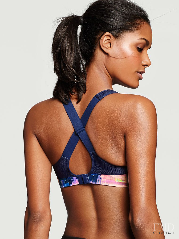 Nadia Araujo featured in  the Victoria\'s Secret VSX catalogue for Spring/Summer 2015