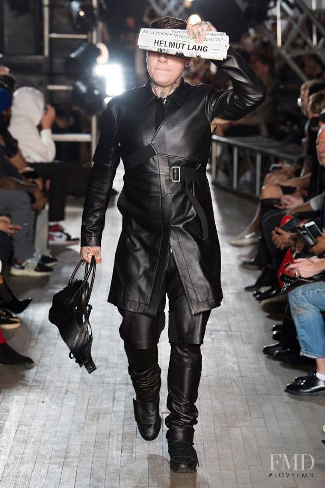 Helmut Lang fashion show for Spring/Summer 2018