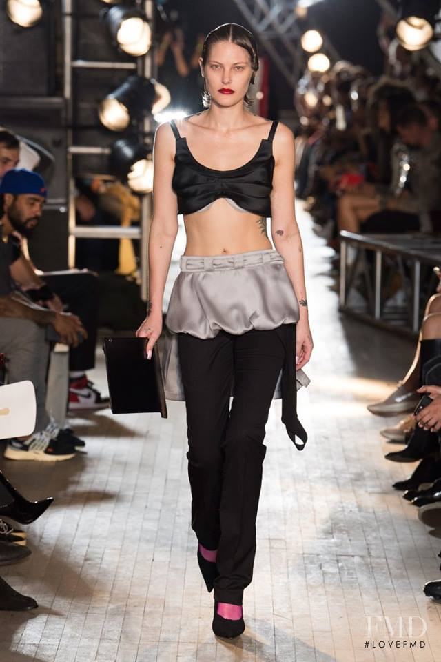 Helmut Lang fashion show for Spring/Summer 2018