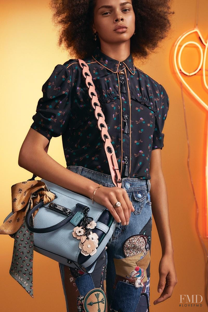 Hiandra Martinez featured in  the Coach Introducing Coach Create Fall 2017 advertisement for Fall 2017