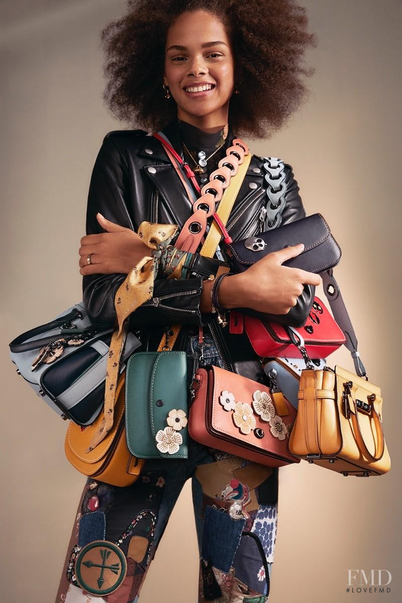 Hiandra Martinez featured in  the Coach Introducing Coach Create Fall 2017 advertisement for Fall 2017