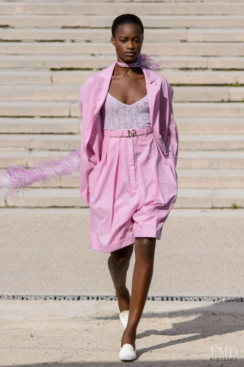 Mayowa Nicholas featured in  the Nina Ricci fashion show for Spring/Summer 2018