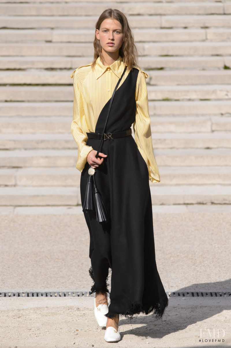 Vanja Dakovic featured in  the Nina Ricci fashion show for Spring/Summer 2018