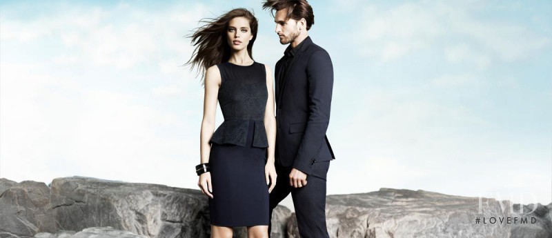 Emily DiDonato featured in  the Elie Tahari advertisement for Spring/Summer 2013