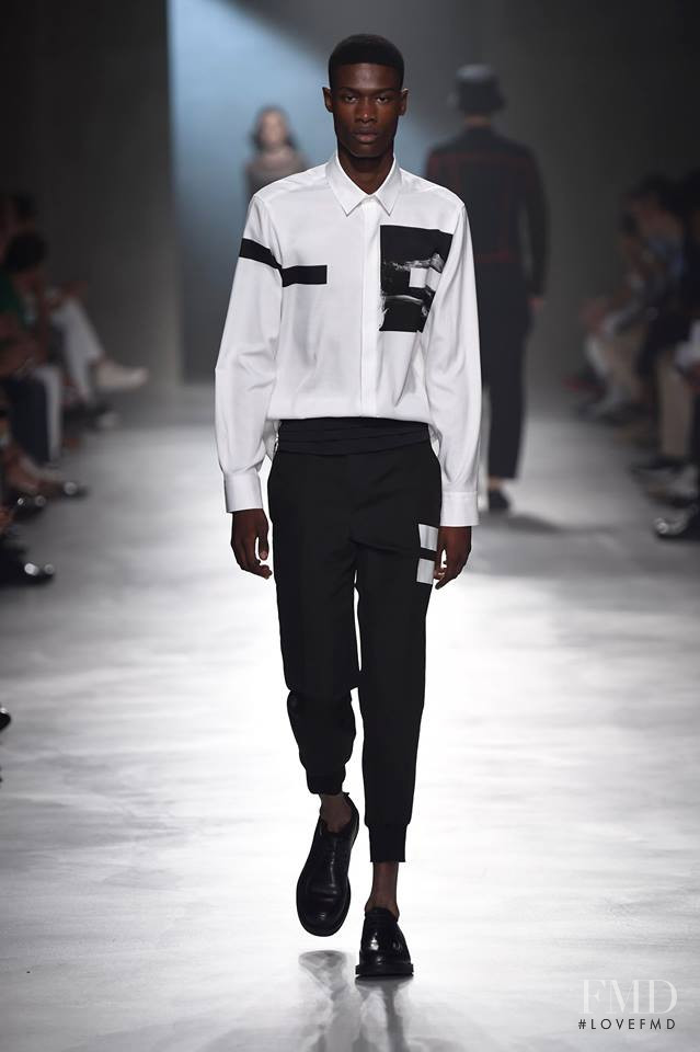 Neil Barrett fashion show for Spring/Summer 2018