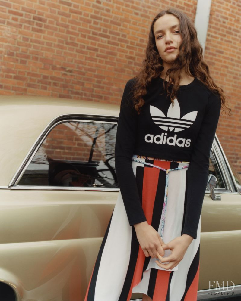 Topshop x Adidas Originals lookbook for Spring/Summer 2017