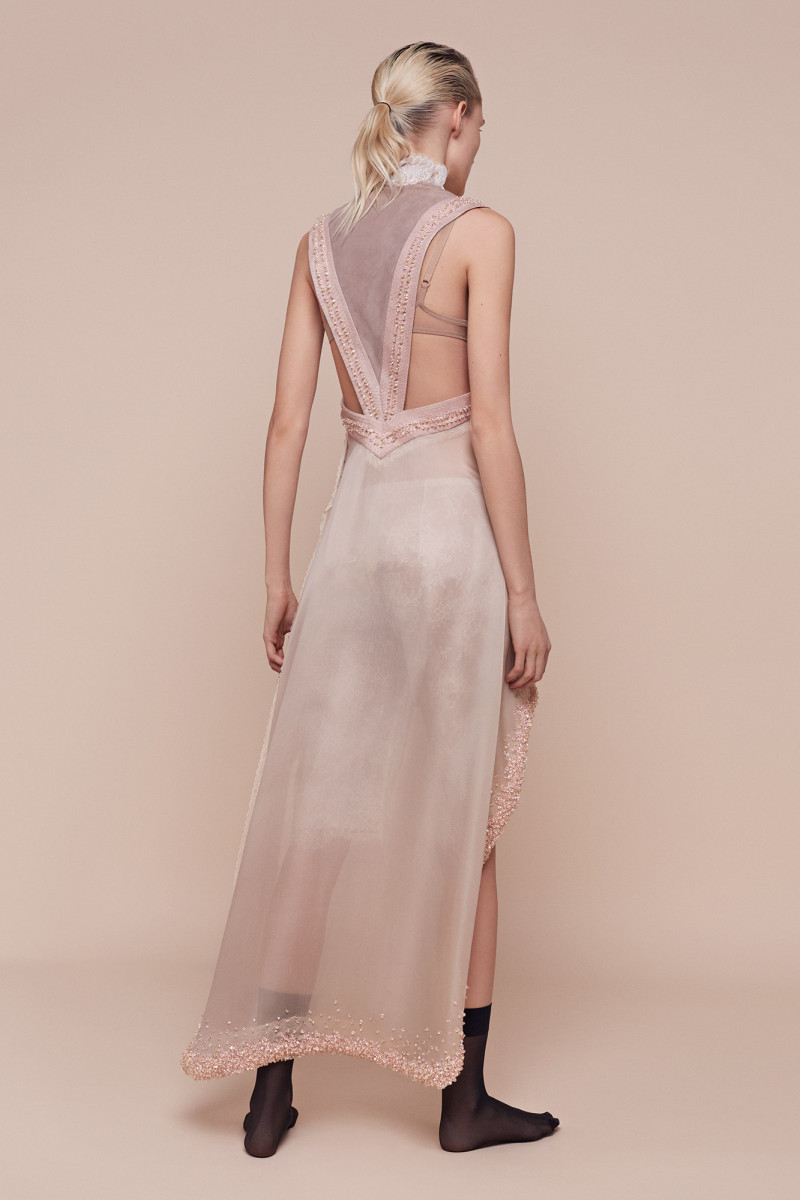 Harleth Kuusik featured in  the Aouadi lookbook for Spring/Summer 2016