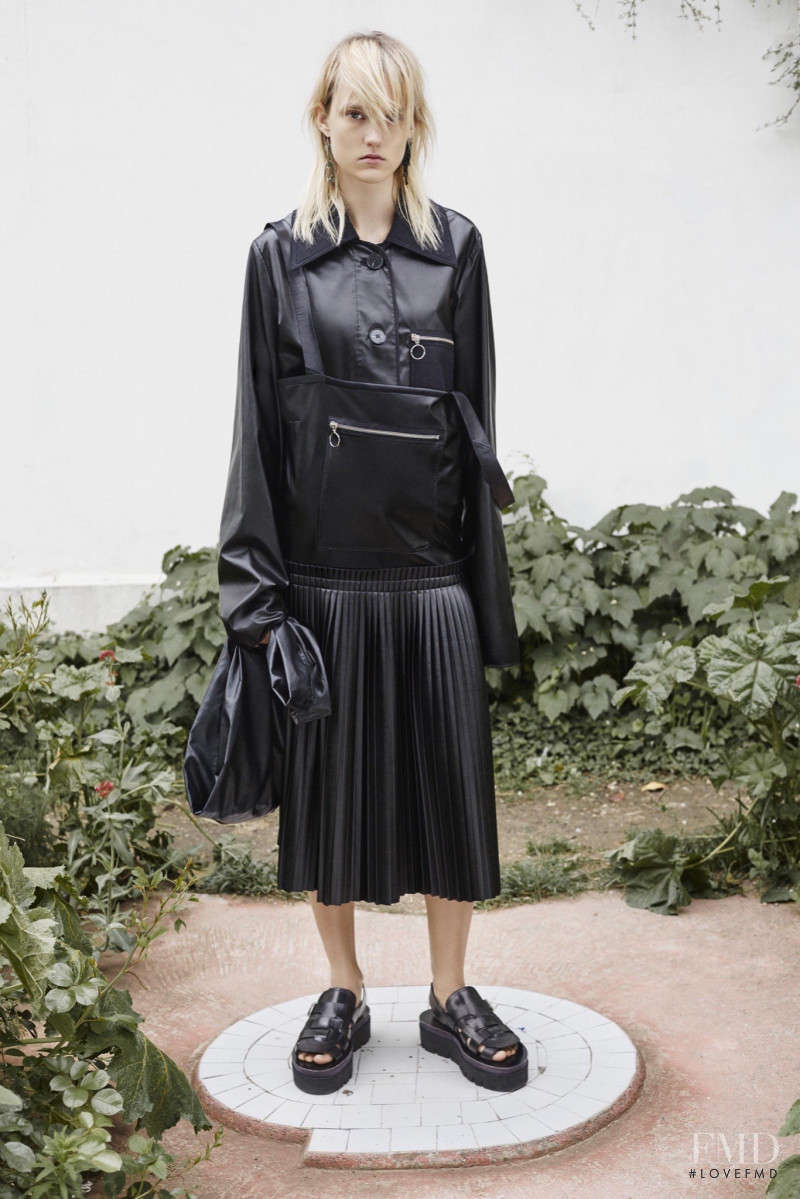 Harleth Kuusik featured in  the MM6 Maison Martin Margiela lookbook for Resort 2016