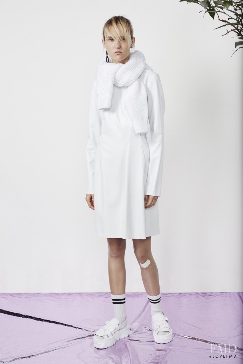 Harleth Kuusik featured in  the MM6 Maison Martin Margiela lookbook for Resort 2016