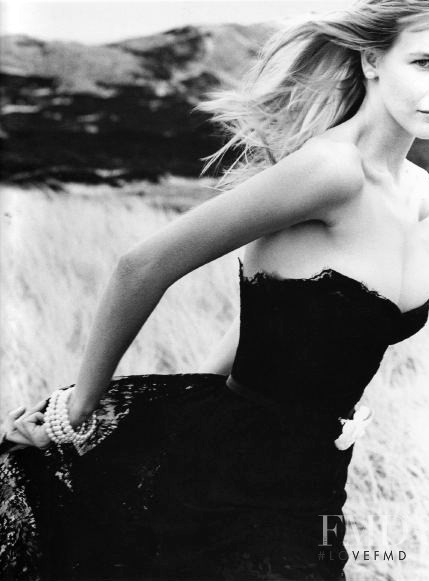 Claudia Schiffer featured in  the Chanel catalogue for Autumn/Winter 1996