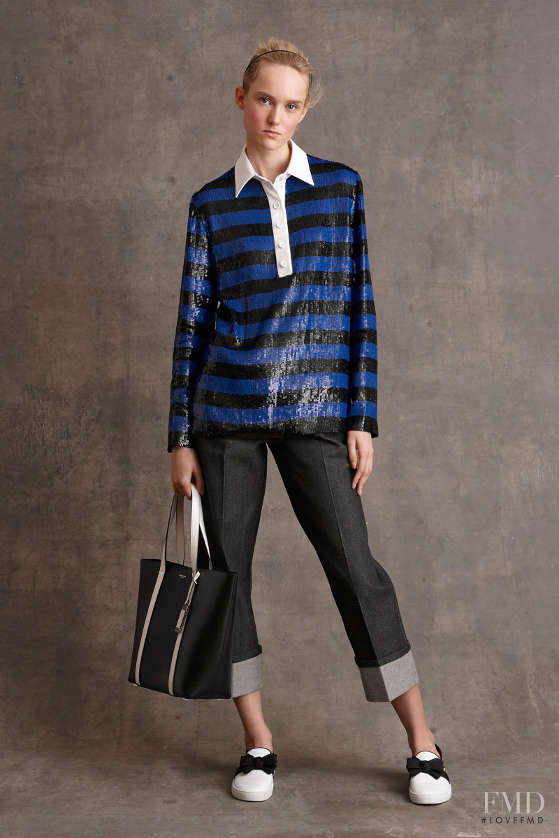 Harleth Kuusik featured in  the Michael Kors Collection lookbook for Pre-Fall 2015
