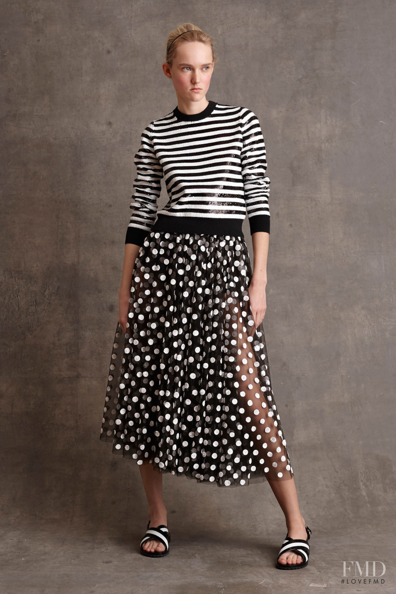 Harleth Kuusik featured in  the Michael Kors Collection lookbook for Pre-Fall 2015