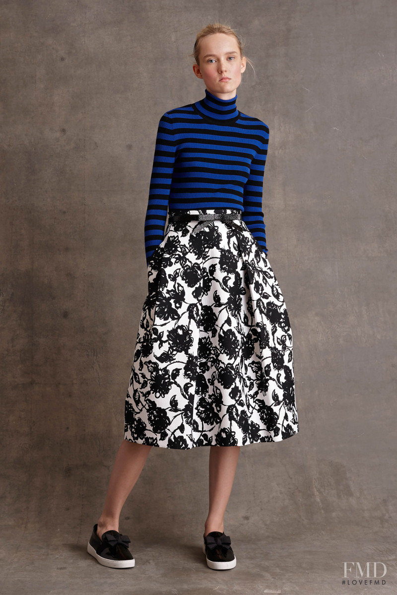 Harleth Kuusik featured in  the Michael Kors Collection lookbook for Pre-Fall 2015