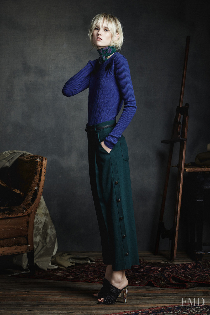 Harleth Kuusik featured in  the Maiyet lookbook for Pre-Fall 2015