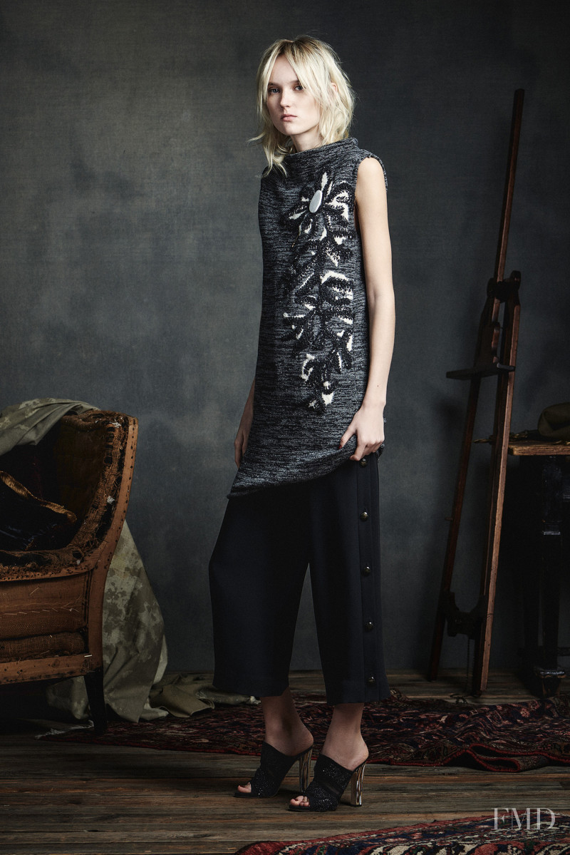 Harleth Kuusik featured in  the Maiyet lookbook for Pre-Fall 2015