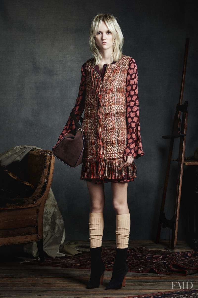 Harleth Kuusik featured in  the Maiyet lookbook for Pre-Fall 2015