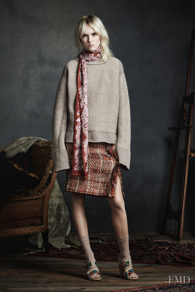 Harleth Kuusik featured in  the Maiyet lookbook for Pre-Fall 2015