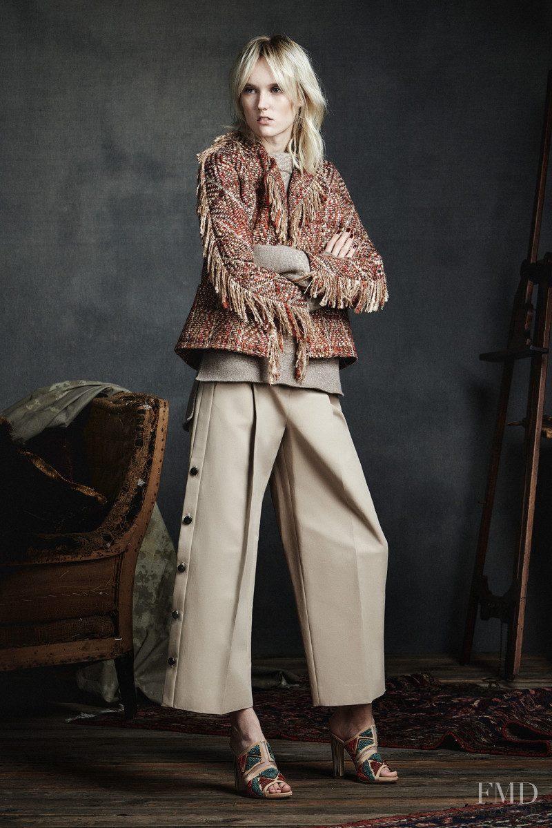 Harleth Kuusik featured in  the Maiyet lookbook for Pre-Fall 2015