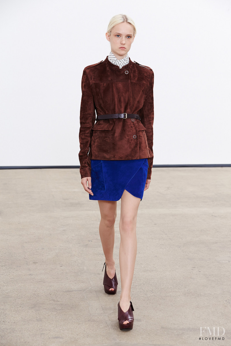 Harleth Kuusik featured in  the Derek Lam fashion show for Resort 2015