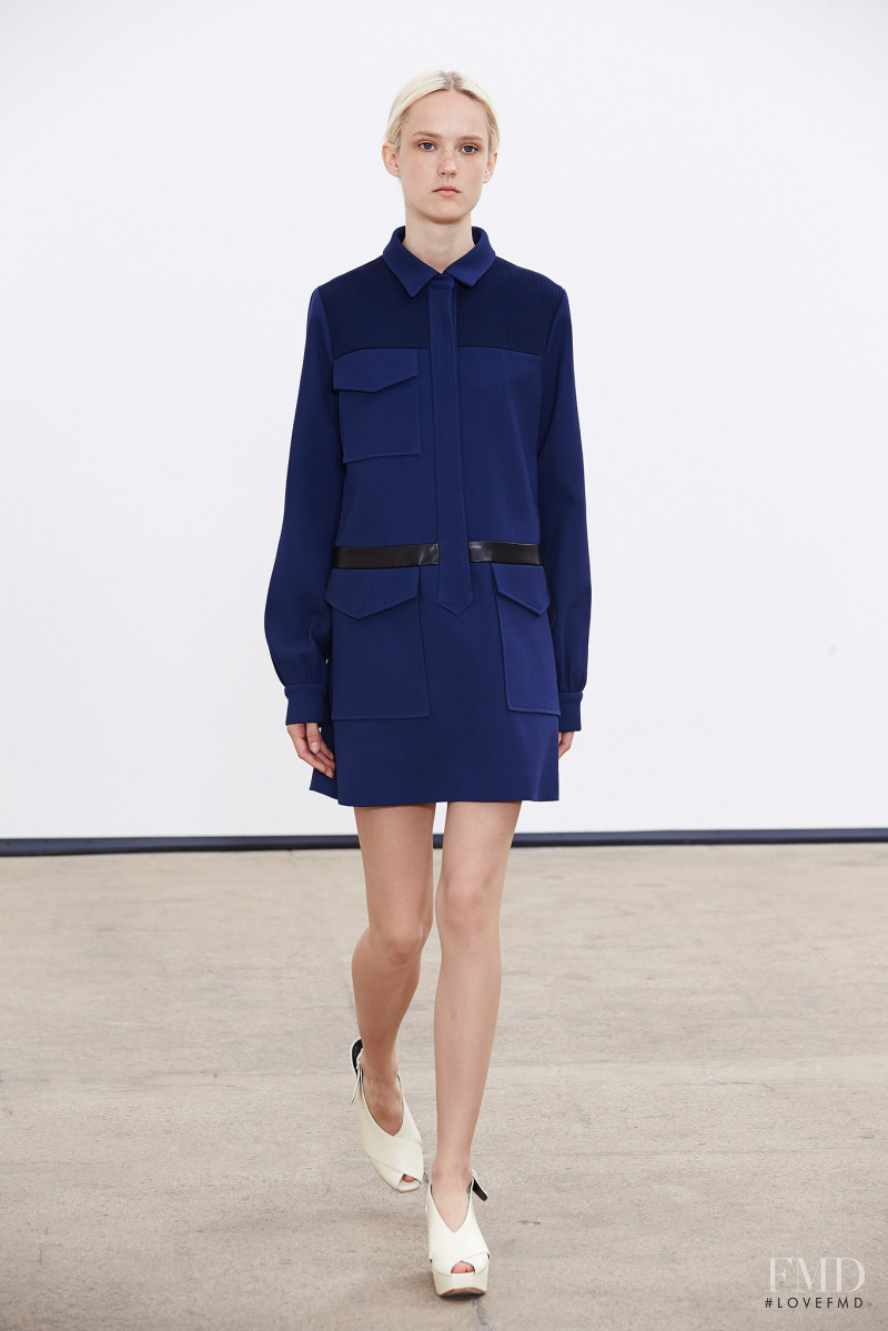 Harleth Kuusik featured in  the Derek Lam fashion show for Resort 2015