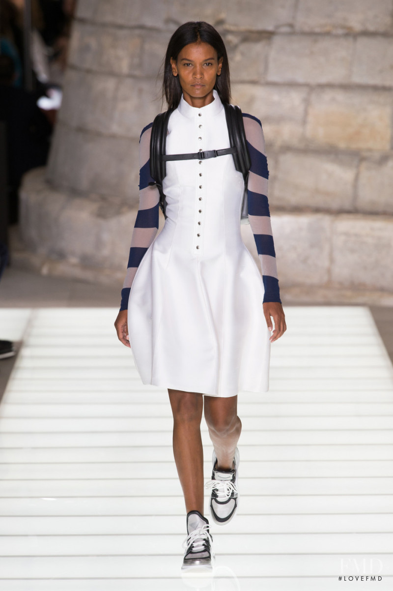 Liya Kebede featured in  the Louis Vuitton fashion show for Spring/Summer 2018