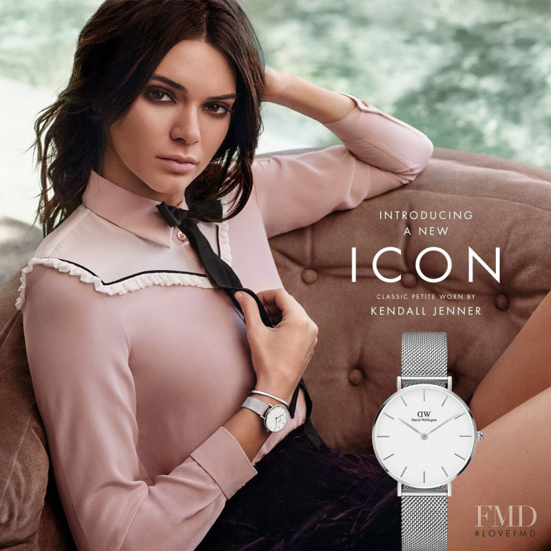 Kendall Jenner featured in  the Daniel Wellington advertisement for Autumn/Winter 2017