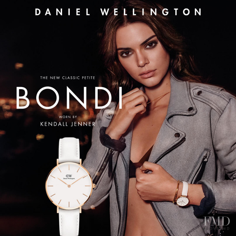 Kendall Jenner featured in  the Daniel Wellington advertisement for Autumn/Winter 2017