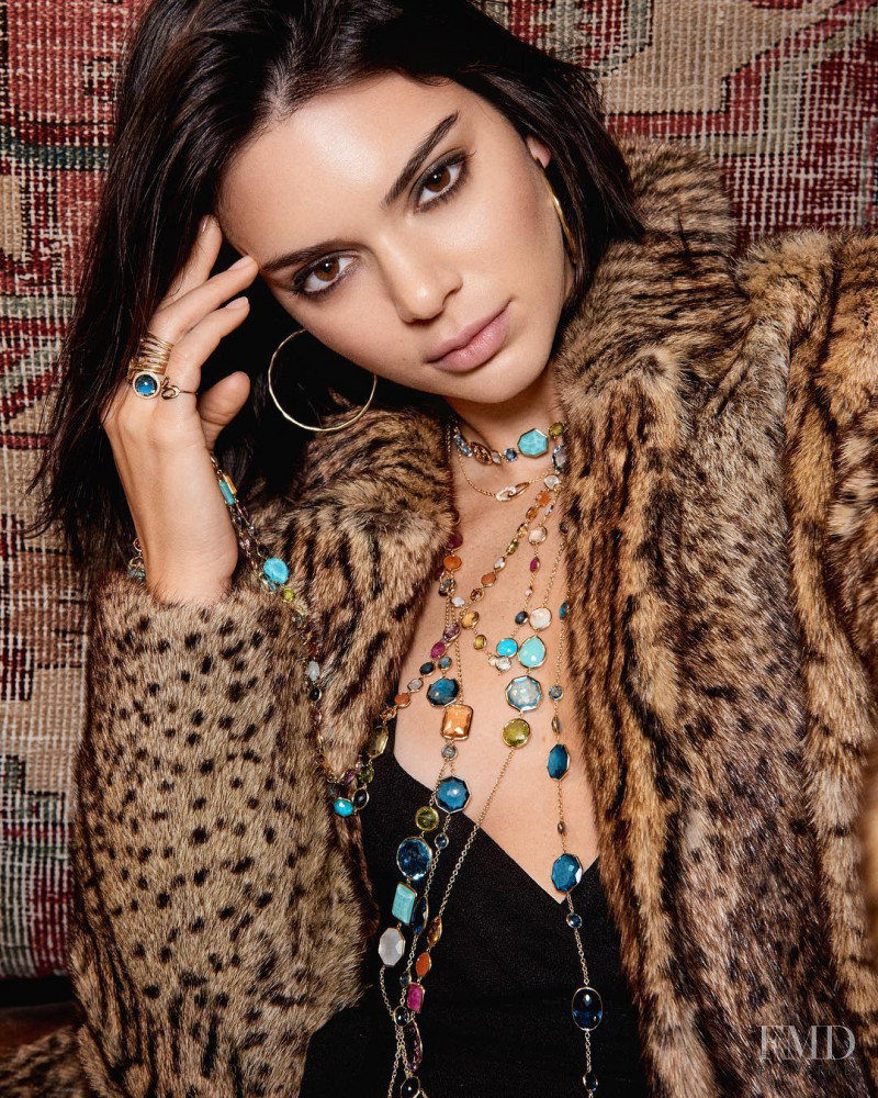 Kendall Jenner featured in  the Ippolita advertisement for Autumn/Winter 2017