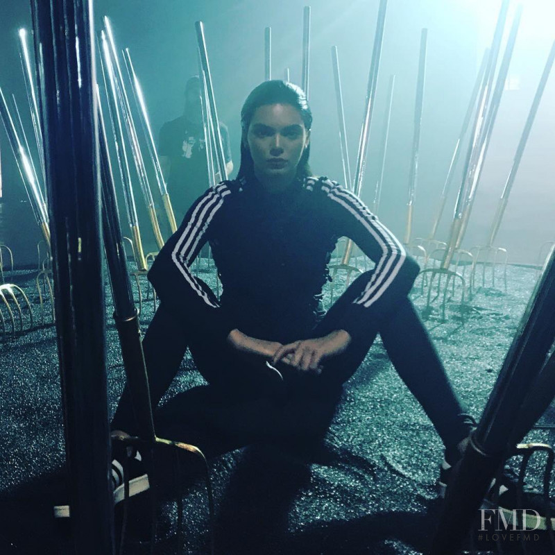 Kendall Jenner featured in  the Adidas Originals advertisement for Autumn/Winter 2017