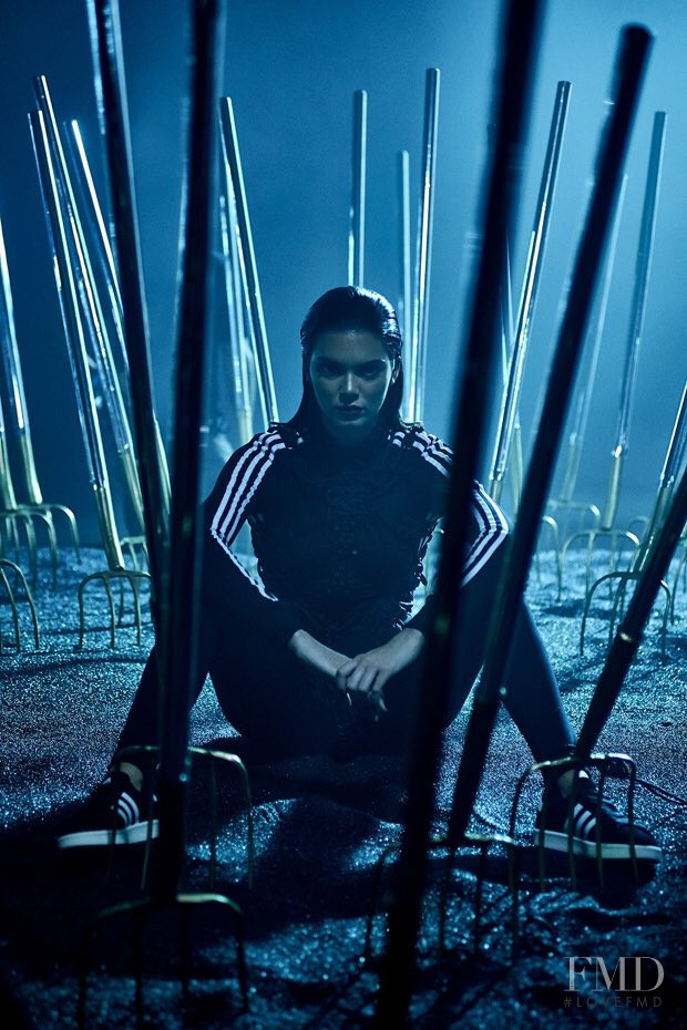 Kendall Jenner featured in  the Adidas Originals advertisement for Autumn/Winter 2017