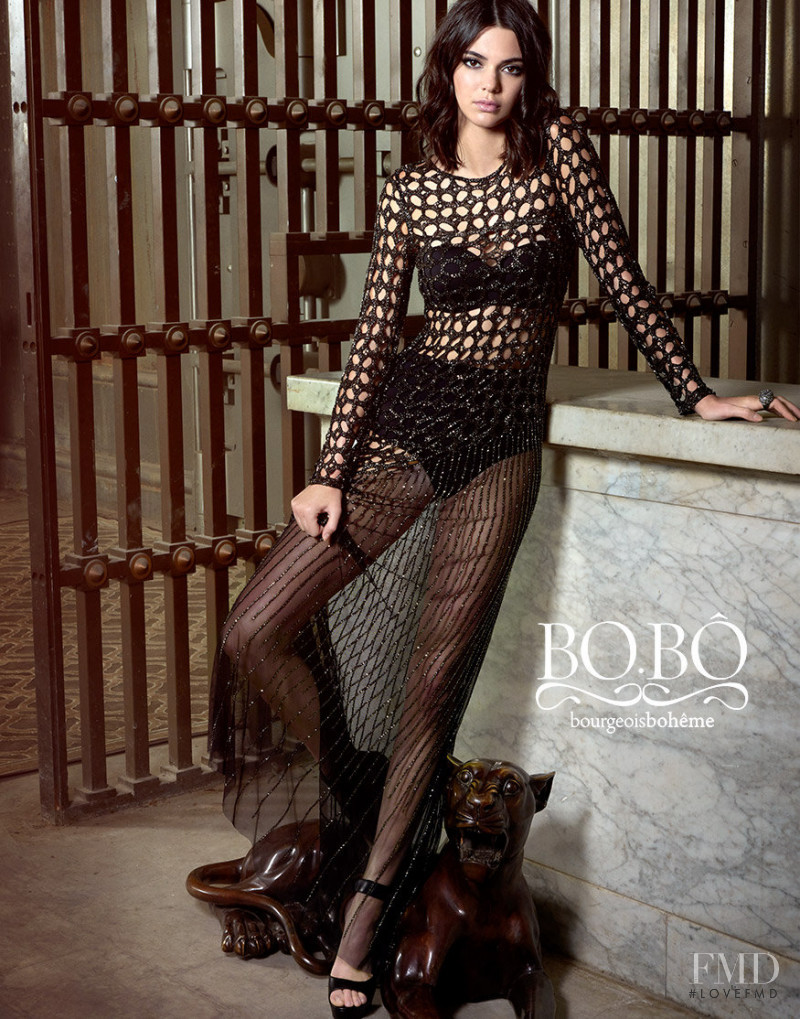 Kendall Jenner featured in  the BoBo advertisement for Autumn/Winter 2016