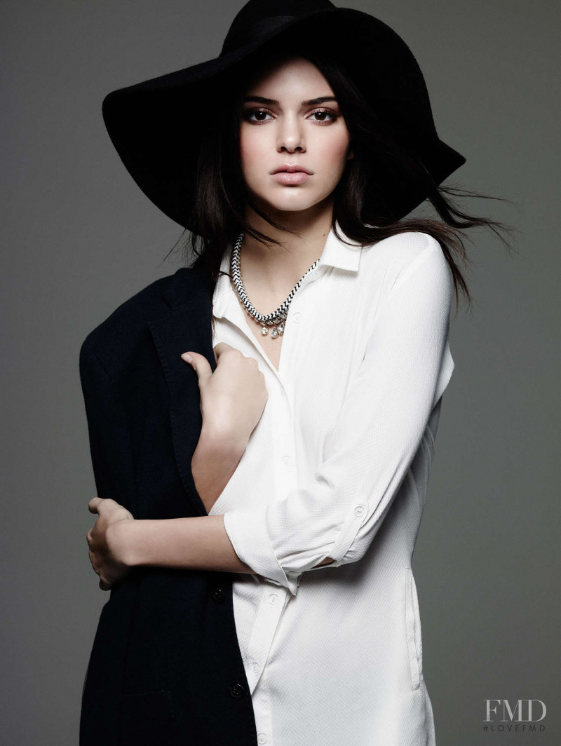 Kendall Jenner featured in  the CPS Chaps catalogue for Spring 2016