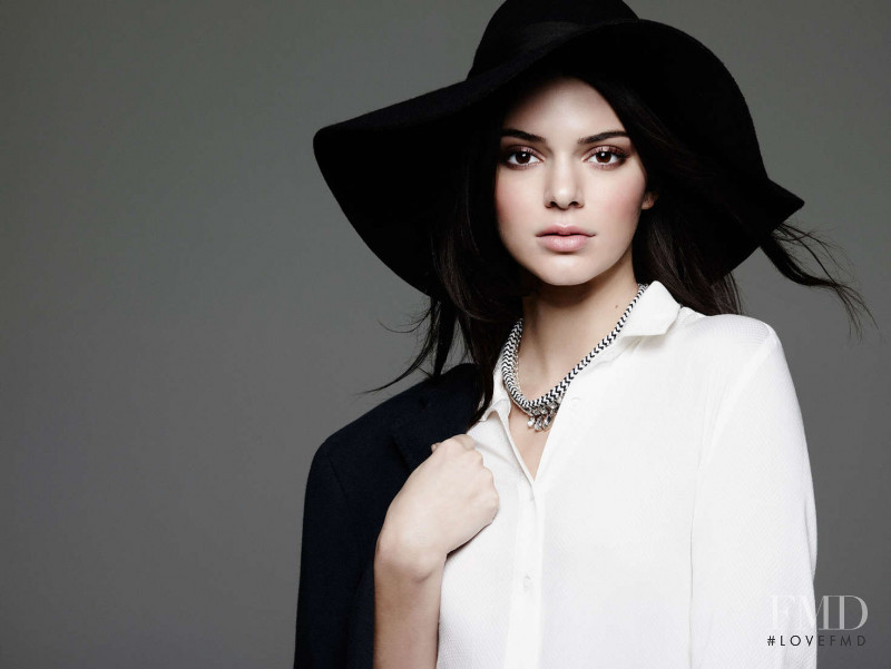 Kendall Jenner featured in  the CPS Chaps catalogue for Spring 2016