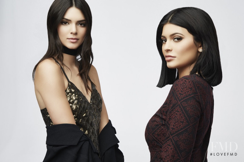 Kendall Jenner featured in  the PacSun advertisement for Holiday 2015