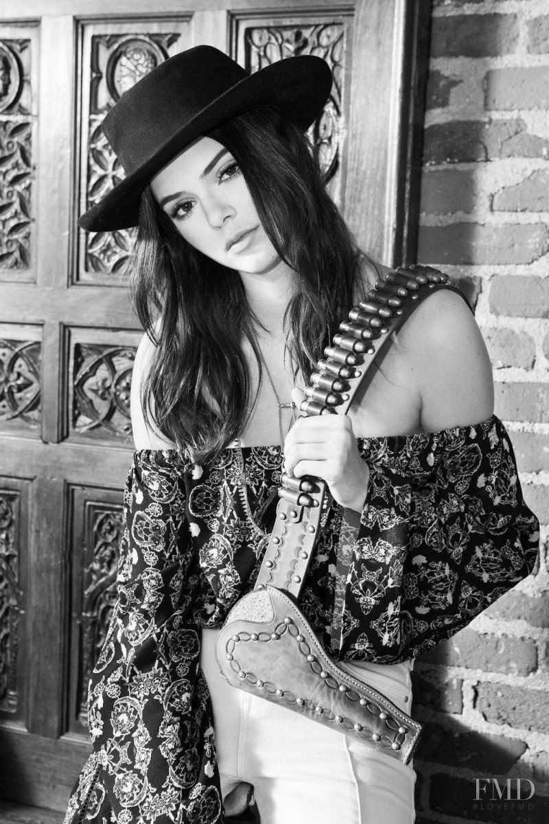 Kendall Jenner featured in  the PacSun Las Rebeldes advertisement for Fall 2015