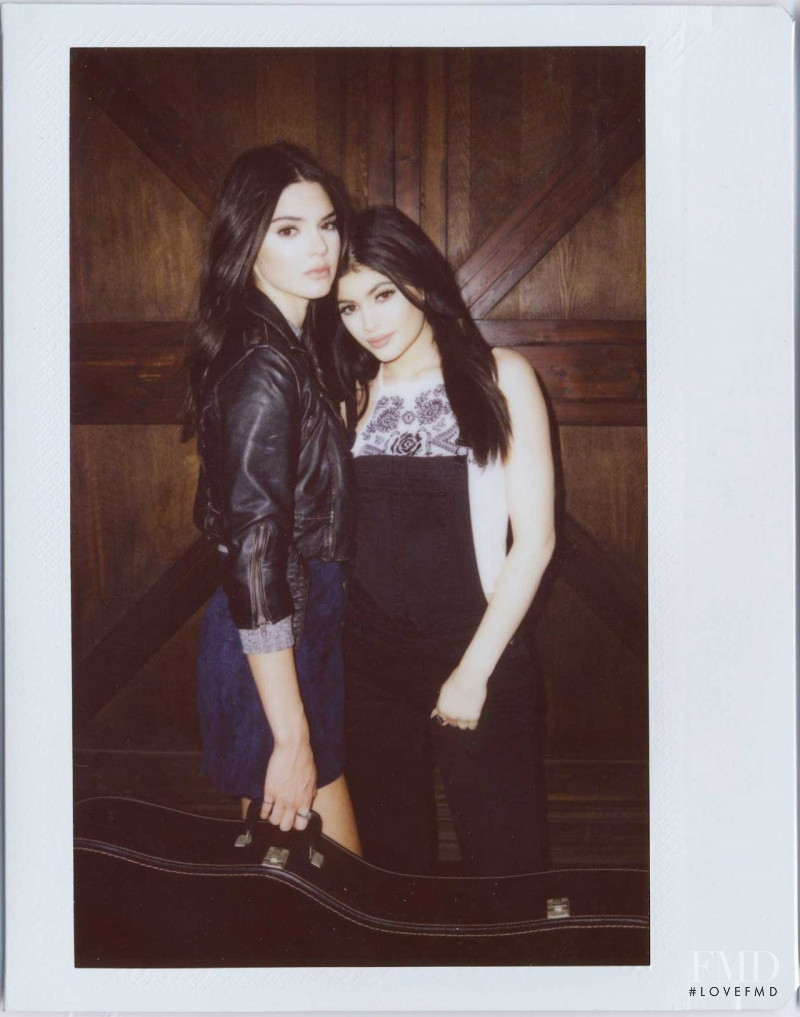 Kendall Jenner featured in  the PacSun Las Rebeldes advertisement for Fall 2015