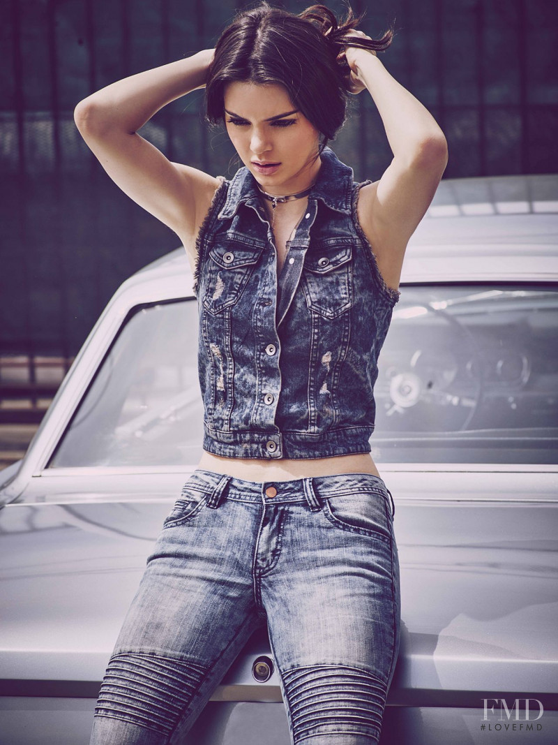 Kendall Jenner featured in  the Penshoppe Jeans advertisement for Summer 2015