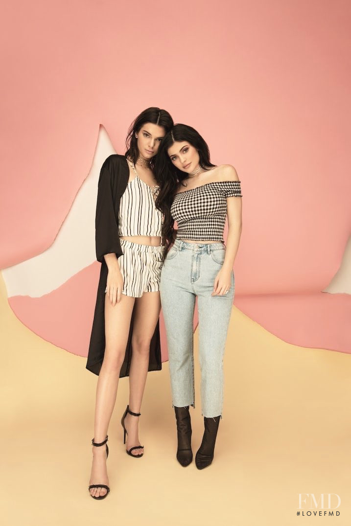 Kendall Jenner featured in  the PacSun advertisement for Spring 2017