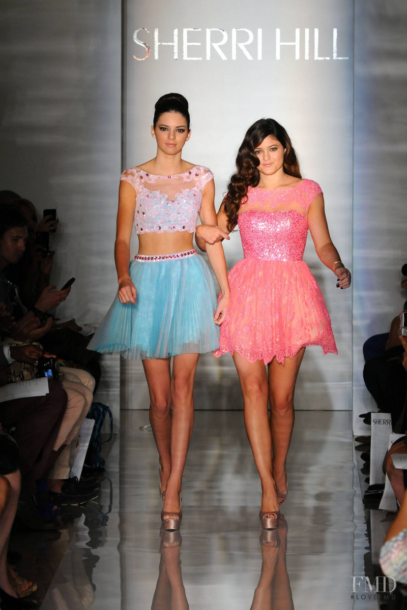 Kendall Jenner featured in  the Sherri Hill fashion show for Spring/Summer 2013