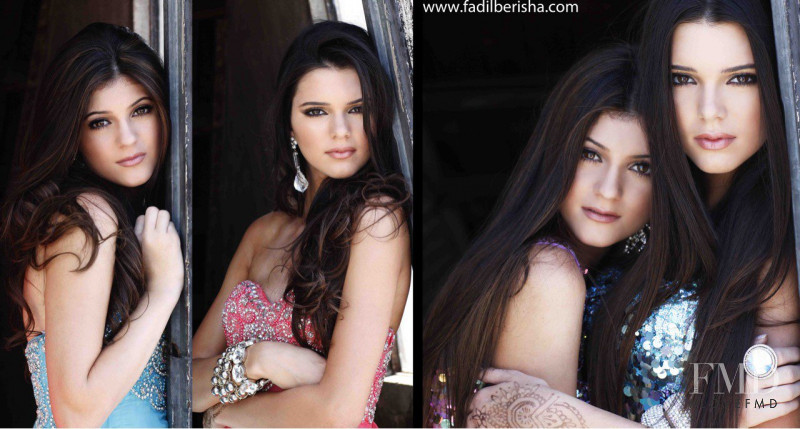 Kendall Jenner featured in  the Sherri Hill catalogue for Autumn/Winter 2011