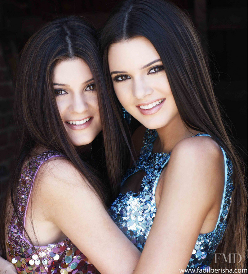 Kendall Jenner featured in  the Sherri Hill catalogue for Autumn/Winter 2011