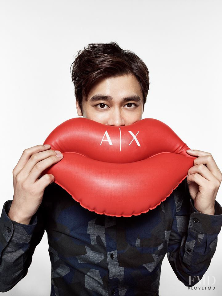 Armani Exchange advertisement for Autumn/Winter 2017
