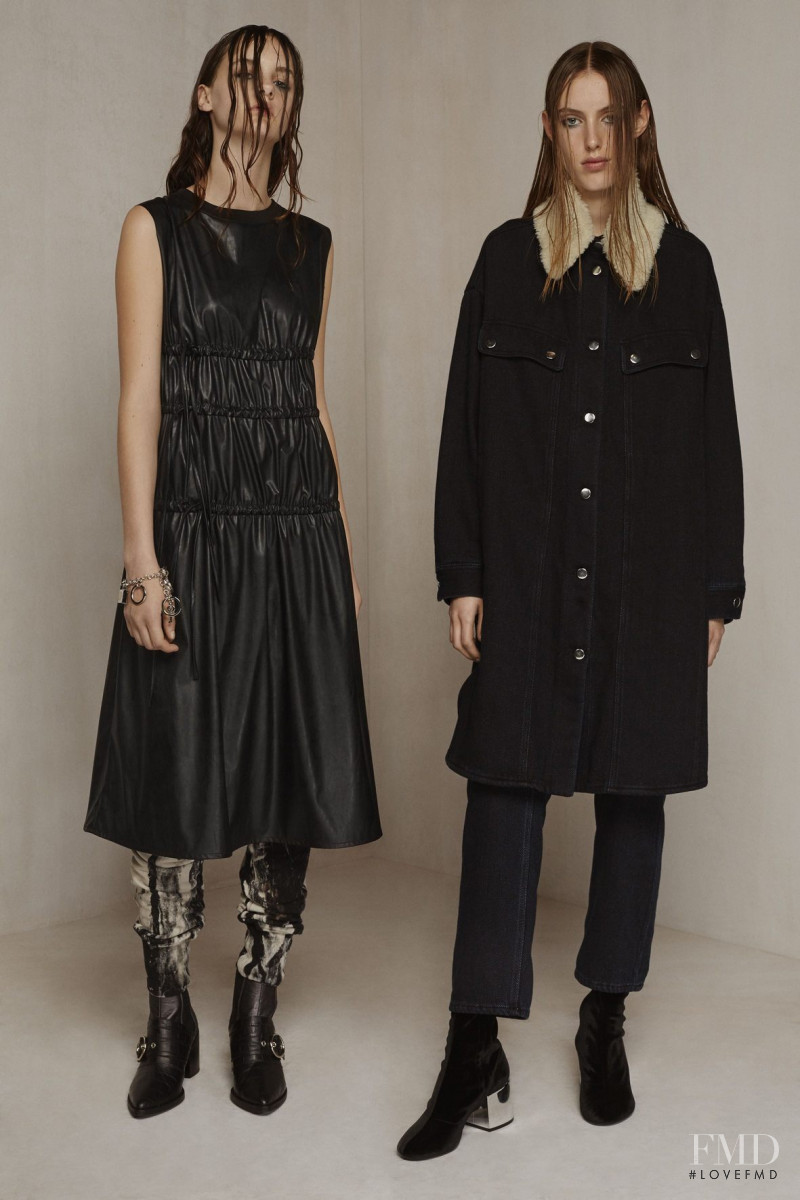 Lea Holzfuss featured in  the MM6 Maison Martin Margiela lookbook for Pre-Fall 2016