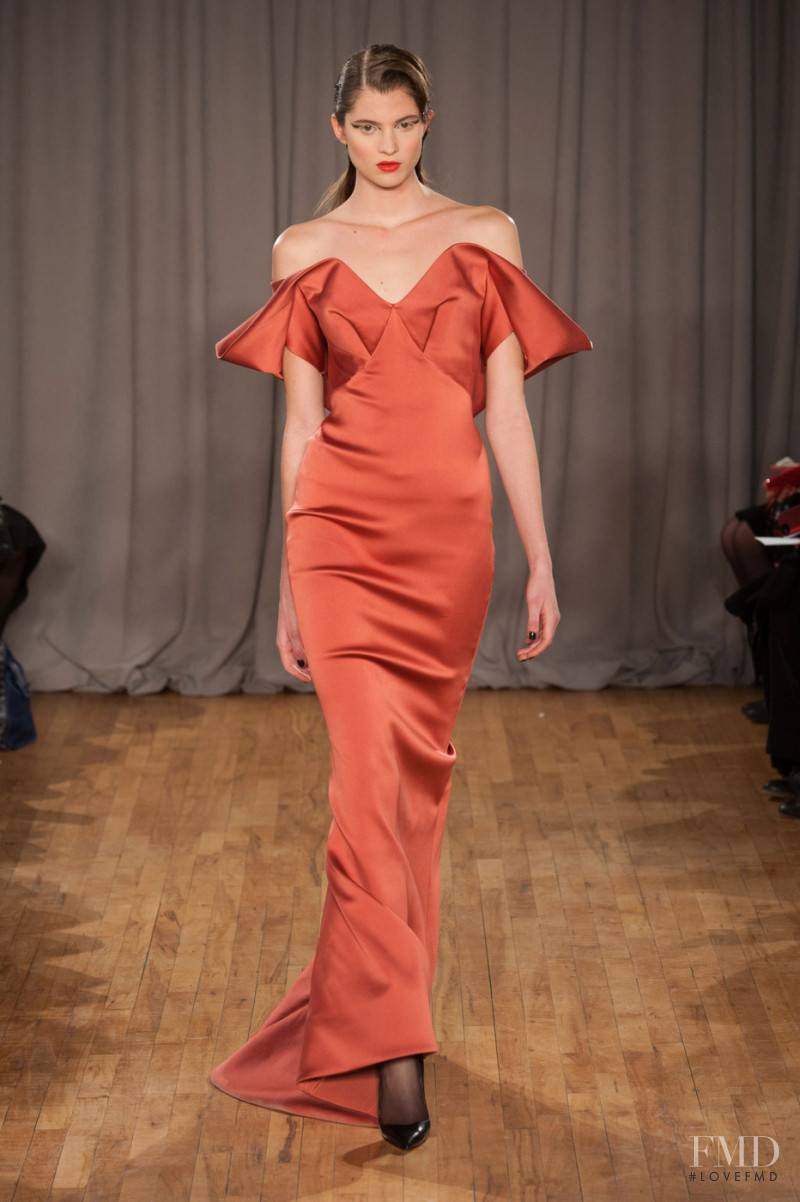 Zac Posen fashion show for Autumn/Winter 2014