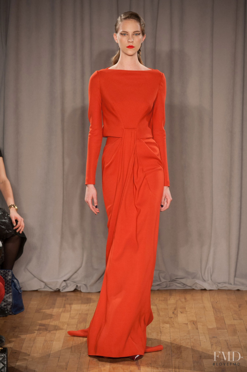 Zac Posen fashion show for Autumn/Winter 2014