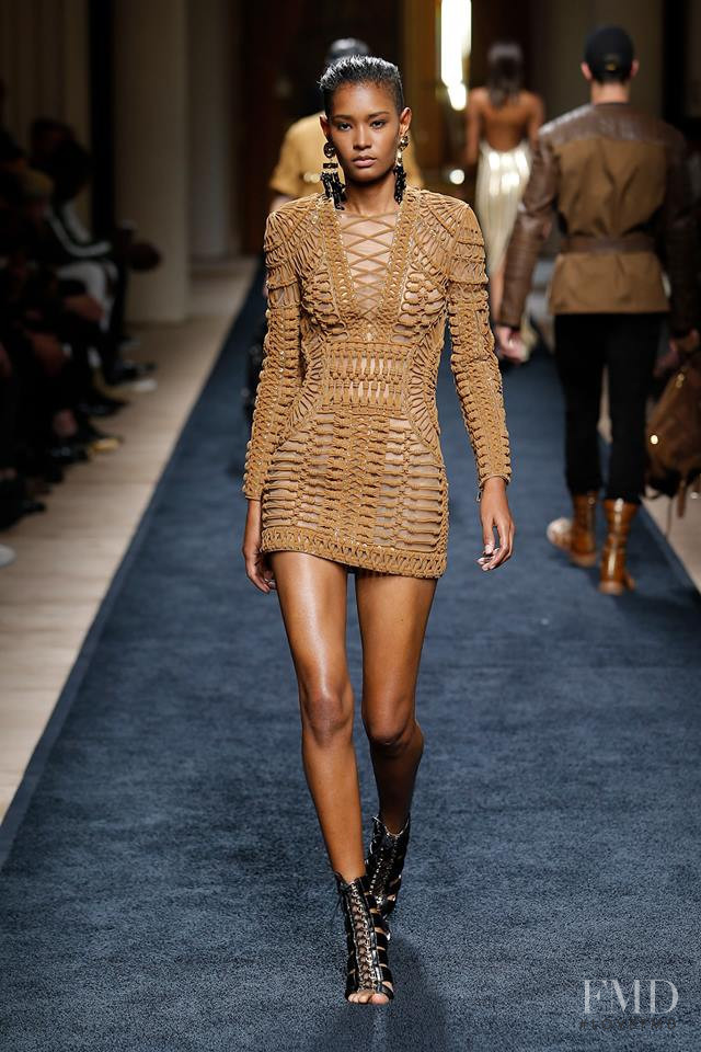 Balmain fashion show for Spring/Summer 2016